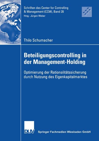 Produktbild: Beteiligungscontrolling in der Management-Holding