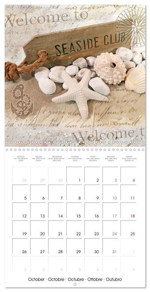 Produktbild: Life is better at the sea (Wall Calendar 2026 12 &times; 12 Inch) CALVENDO 12 Month Wall Calendar