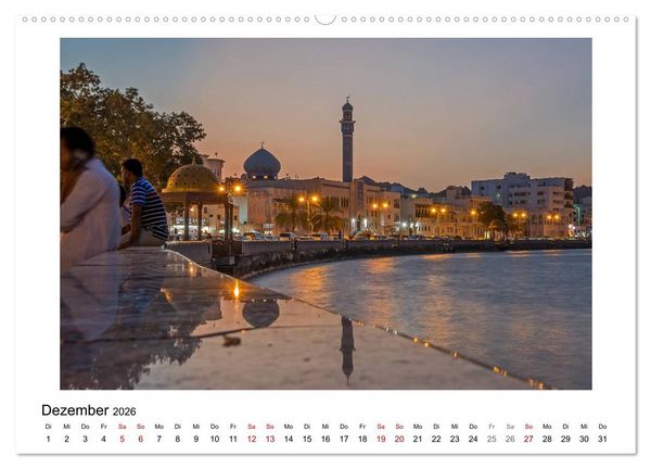 Produktbild: Sagenhafter Oman (Wandkalender 2026 DIN A2 quer), CALVENDO Monatskalender