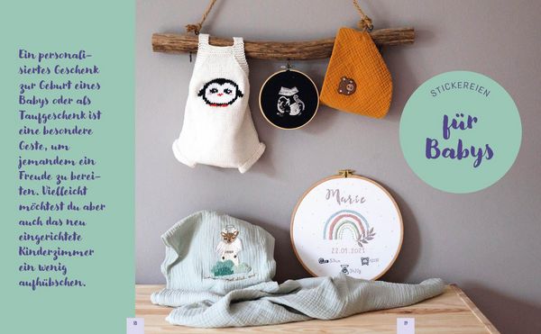 Produktbild: Hello Little One &ndash; S&uuml;&szlig;e Stickmotive