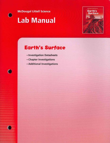 Produktbild: McDougal Littell Science: Lab Manual Grades 6-8 Earth's Surface