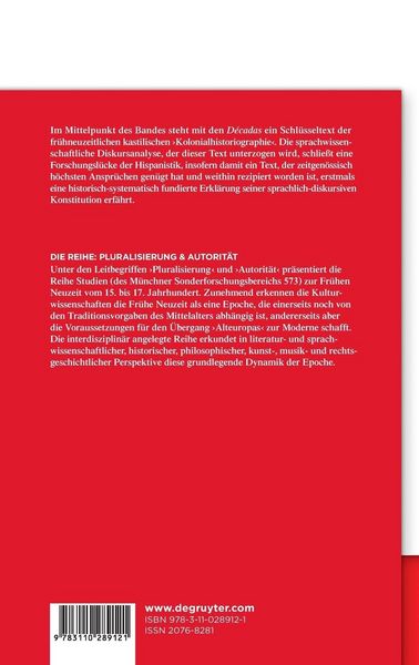Produktbild: Text, Autor und Wissen in der 'historiograf&iacute;a indiana' der Fr&uuml;hen Neuzeit