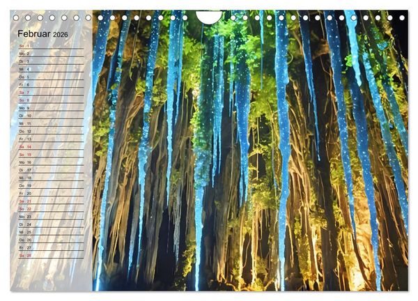 Produktbild: Magische Momente mit Naturspektakeln (Wandkalender 2026 DIN A4 quer), CALVENDO Monatskalender
