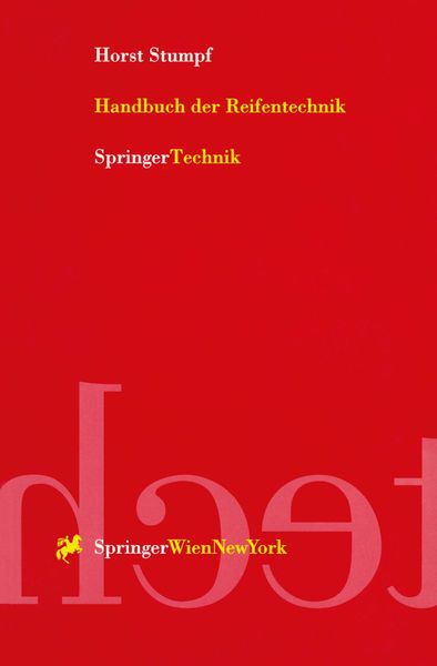 Produktbild: Handbuch der Reifentechnik
