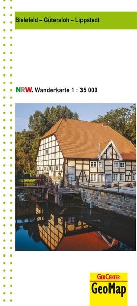 Produktbild: Bielefeld, G&uuml;tersloh, Lippstadt Wanderkarte NRW