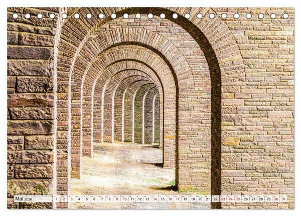 Produktbild: Vom Hier ins Dort - Torb&ouml;gen und Durchg&auml;nge (Tischkalender 2026 DIN A5 quer), CALVENDO Monatskalender