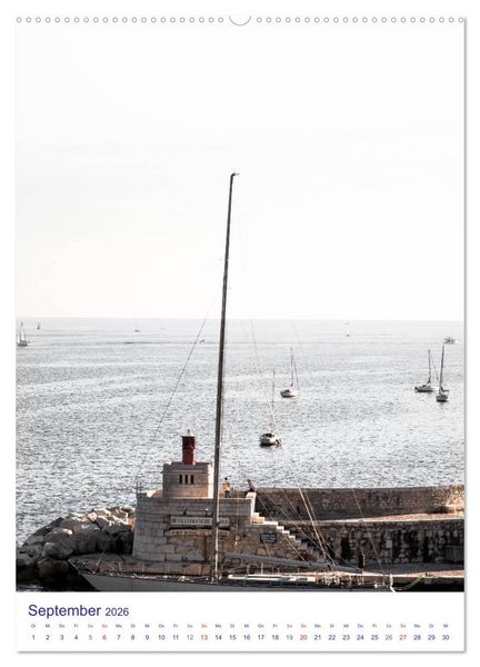 Produktbild: Nizza &ndash; Cote d'Azur 2026 (Wandkalender 2026 DIN A2 hoch), CALVENDO Monatskalender