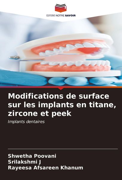 Produktbild: Modifications de surface sur les implants en titane, zircone et peek