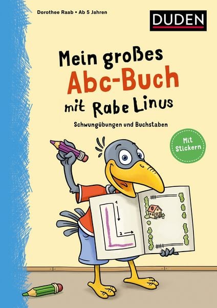 Produktbild: Mein gro&szlig;es Abc-Buch mit Rabe Linus - ab 5 Jahren