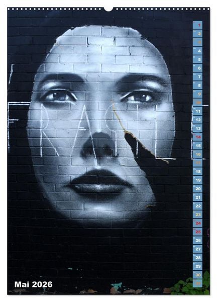 Produktbild: London - Hotspot der Street Art (Wandkalender 2026 DIN A2 hoch), CALVENDO Monatskalender