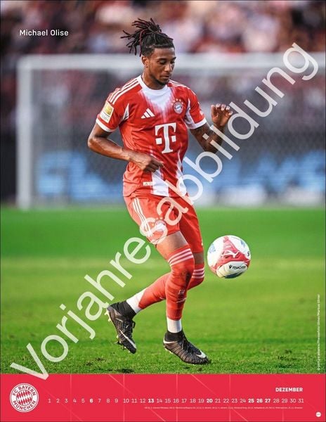Produktbild: FC Bayern M&uuml;nchen Posterkalender 2027
