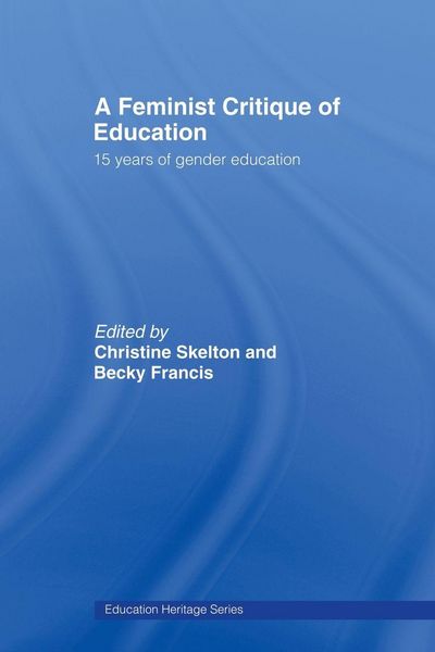 Produktbild: Feminist Critique of Education