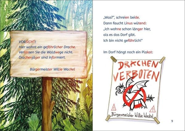 Produktbild: Lesel&ouml;wen 2. Klasse - Im Bann des gr&uuml;nen Drachen