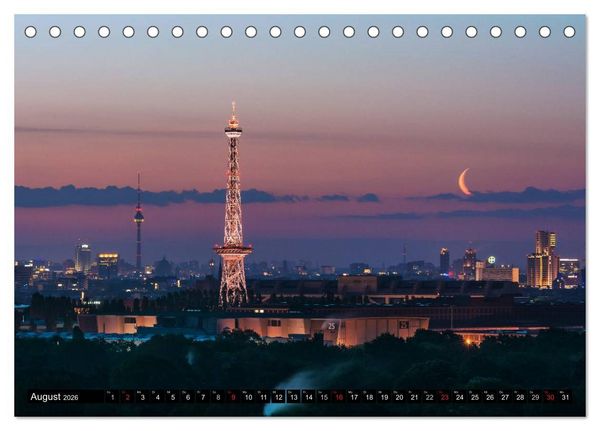 Produktbild: Berlin - Faszination Hauptstadt (Tischkalender 2026 DIN A5 quer), CALVENDO Monatskalender