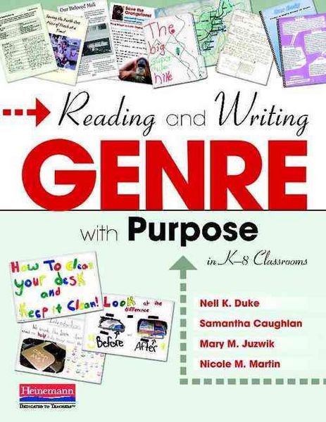 Produktbild: Reading and Writing Genre with Purpose in K-8 Classrooms