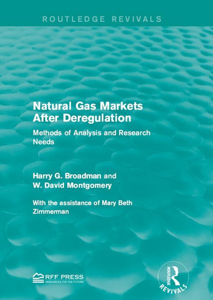 Produktbild: Natural Gas Markets After Deregulation