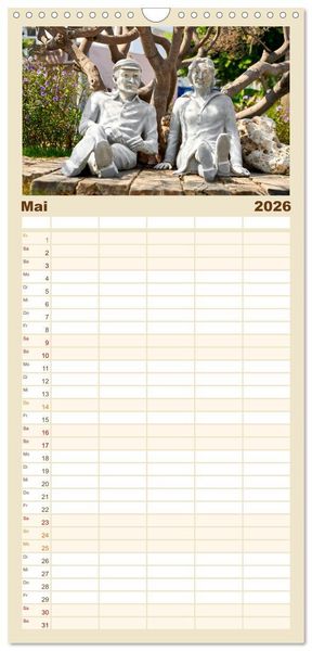 Produktbild: Familienplaner 2026 - Urlaub in Kusadasi - Sonne, Strand und Kultur in der T&uuml;rkei mit 5 Spalten (Wandkalender, 21 x 45 cm) CALVENDO