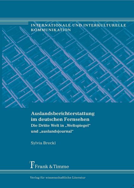 Produktbild: Auslandsberichterstattung im deutschen Fernsehen