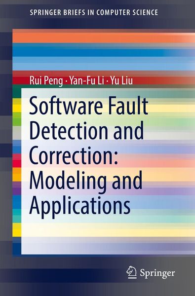 Produktbild: Software Fault Detection and Correction: Modeling and Applications