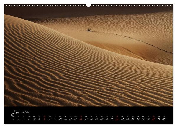Produktbild: Faszination W&uuml;ste (Wandkalender 2026 DIN A2 quer), CALVENDO Monatskalender