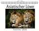 'Asiatischer Löwe' - 'Kalender'