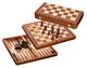Philos Chess Backgammon Checkers Set Brown 485x500x36 mm 4