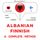 Artikelbild von Albanian - Finnish : a complete method