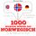 Artikelbild von 1000 wichtige W&ouml;rter auf Norwegisch f&uuml;r die Reise und die Arbeit