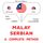 Artikelbild von Malay - Serbian : a complete method