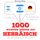 Artikelbild von 1000 wichtige W&ouml;rter auf Hebr&auml;isch f&uuml;r die Reise und die Arbeit