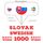 Artikelbild von Slovensk&yacute; - &Scaron;v&eacute;dske: 1000 z&aacute;kladn&yacute;ch slov