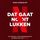 Artikelbild von Dat gaat nooit lukken
