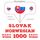 Artikelbild von Slovensk&yacute; - Norwegian: 1000 z&aacute;kladn&yacute;ch slov