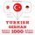 Artikelbild von T&uuml;rk&ccedil;e - Almanca: 1000 temel kelime