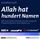 Artikelbild von Allah hat hundert Namen