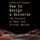 Artikelbild von How to Design a Universe