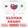 Artikelbild von Slovensk&yacute; - Arabčina: 1000 z&aacute;kladn&yacute;ch slov