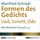 Artikelbild von Die Formen des Gedichts