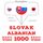 Artikelbild von Slovensk&yacute; - Alb&aacute;nske: 1000 z&aacute;kladn&yacute;ch slov