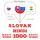 Artikelbild von Slovensk&yacute; - hindčina: 1000 z&aacute;kladn&yacute;ch slov