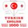 Artikelbild von T&uuml;rk&ccedil;e - İngilizce: 1000 temel kelime