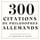 Artikelbild von 300 citations de philosophes allemands