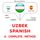 Artikelbild von Uzbek - Spanish : a complete method