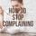 Artikelbild von How to Stop Complaining
