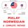 Artikelbild von Malay - Norwegian : a complete method