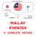 Artikelbild von Malay - Finnish : a complete method