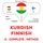 Artikelbild von Kurdish - Finnish : a complete method