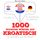 Artikelbild von 1000 wichtige W&ouml;rter auf Kroatisch f&uuml;r die Reise und die Arbeit