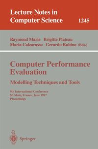 Produktbild: Computer Performance Evaluation Modelling Techniques and Tools