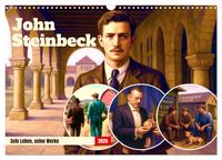 Produktbild: John Steinbeck (Wandkalender 2026 DIN A3 quer), CALVENDO Monatskalender